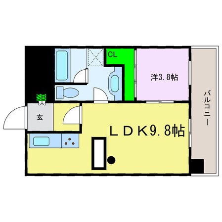 ヴァレーレ喜与町の物件間取画像